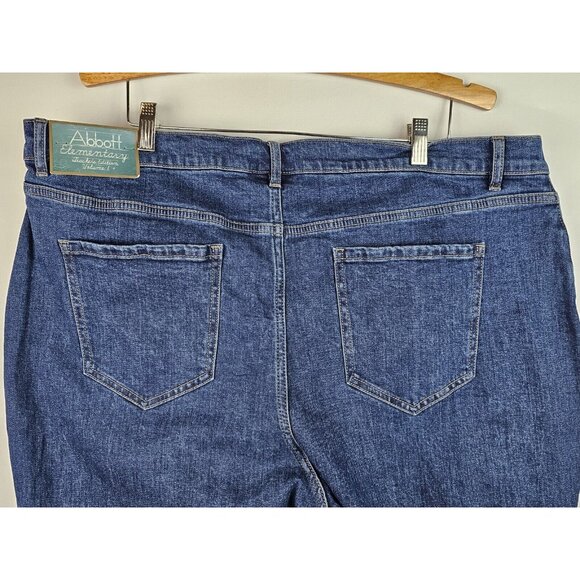 Abbott Elementary Jeans Womens Size 20W Flare Denim Jean Pants Teacher's Edition - Picture 8 of 9